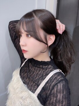 ロンドアヴァントゥス 池袋(Lond aventus) 韓国レイヤー/韓国風/ボブ/髪質改善/黒髪/ブリーチなし〔池袋〕