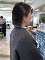 オーシャン(Ocean)&nbsp;［Ocean Hair&Life 水田］20代30代☆ナチュラル切りっぱなしボブ