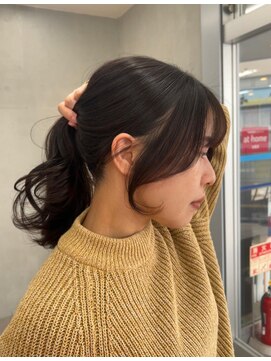 イオ ティラベント 鳳店(io tiravento) 顔周りカット 韓国風スタイル　yume