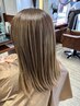 【カット込】ハイライト(ホイル4枚～)+全体カラー￥16,500～