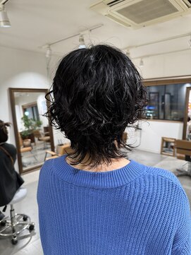 バッタ(Batta) KENTA　ウルフパーマ×ニュアンスパーマに飽きてきた方に◎