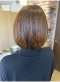 大人ふんわりボブ