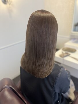 シェノン(Chainon) 髪質改善×グレージュ系カラー