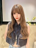 リリー(Lilley)&nbsp;【lilley 稲永麻衣】エクステ+ロングヘア+髪質改善+韓国ヘア