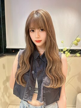 リリー(Lilley) 【lilley 稲永麻衣】エクステ+ロングヘア+髪質改善+韓国ヘア