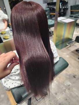 ボアップ(boappu) ピンクラベンダーブラウン