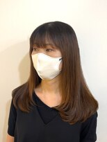 イオエ 梅田(ioe)&nbsp;ダブルカラー/大人ボブ/黒髪スタイル/髪質改善/縮毛矯正