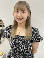 ラミエバイメルト 下北沢(lamie by melt)&nbsp;ミルクティーアッシュベージュ透明感ハイトーンカラー抜け感20代