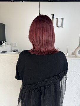 オル('olu) ワインレッド