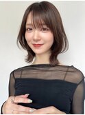 韓国風小顔レイヤーボブルフ×クラゲヘアー[横浜駅]