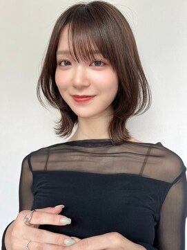 ロット 横浜(lot) 韓国風小顔レイヤーボブルフ×クラゲヘアー[横浜駅]