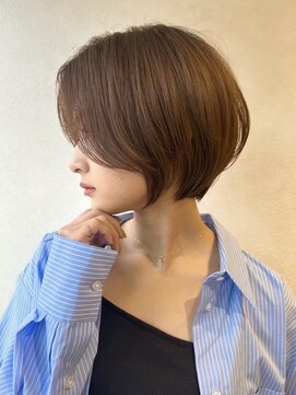 ロンドミラー 博多店(Lond Mirror) 20代30代大人ボブショートカット透明感カラー髪質改善福岡博多