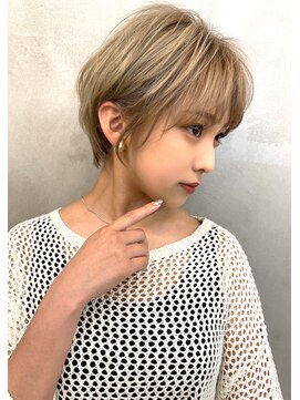 マルフェ 天王寺(marfe) 【marfe】ショート＿シャギーボブ＿耳かけボブ