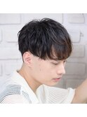 ナチュラルマッシュ、ニュアンスパーマ