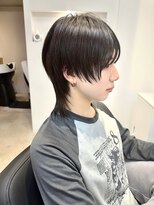 セルン(cerne)&nbsp;ショート黒髪ウルフウルフカットレイヤーカットウルフレイヤー