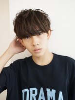 ソフトマッシュ/コンマヘア/くせ毛風パーマ