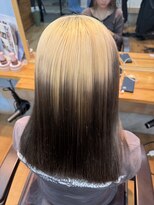 アン ブリーチ 大宮駅東口店(UN BLEACH)&nbsp;ブロンドルーツカラー♪