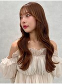 レイヤー/ネビージュ/韓国ヘア/イメチェン/縮毛矯正/中野/
