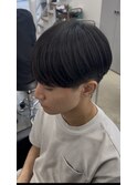 曲がる縮毛矯正×マッシュ