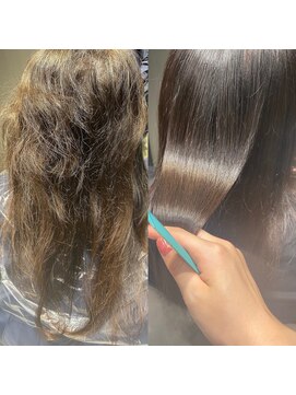 ハルキミナト ジャパン ヨコハマ(HARUKI MINATO japan YOKOHAMA) MAISONストレートでつややかな美髪に