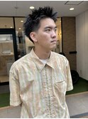 刈り上げスパイキー/メンズショート/ボックスショート