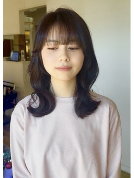 【増田】ミディアム×チョコレートブラウン