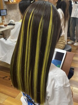 エルバイイエローコーン(ell by YELLOW CORN) イメチェン/ハイライト/デザインカラー/ダブルカラー/韓国