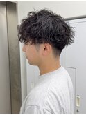 メンズ/ハイライト/波巻きパーマ/サーフカール/メンズパーマ