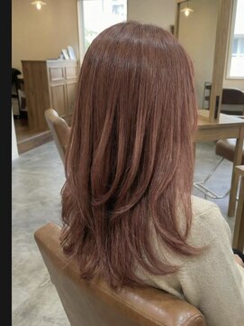 エミュー 大船店(emue) 大船ダブルカラーミルクティーベージュピンクベージュブリーチ