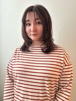 リプレイ(replay)&nbsp;レイヤーカット　ミディアムレイヤー　ふんわりレイヤーパーマ