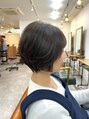 バカンス 八丁堀(BACANCES)&nbsp;丸みのあるショートボブ♪襟足はスッキリと軽すぎないスタイル♪