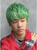 クレア 下北沢(CREA)&nbsp;２０代ブリーチカラー/下北沢/ダブルカラー/メンズカット