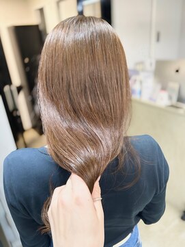 エトラ 渋谷店(etora) 透明感オリーブベージュ×艶髪ストレート