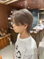 メンズカラー ウォルト 名駅店(walt)&nbsp;ミルクティーベージュ