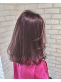  ピンクラベンダーヘア☆