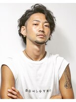 フランクスバーバー アンド ビアークラブ(FRANK'S BARBER and BEER CLUB)&nbsp;ワイルドサイドグラデーションツイストランダムパーマ