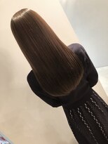 グランドライン(GRAND LINE)&nbsp;《GRANDLINE》ミネコラ、うる艶ロング　カーキベージュ