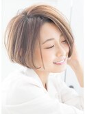 【Rire-リル銀座-】王道シルエットナチュラルボブ