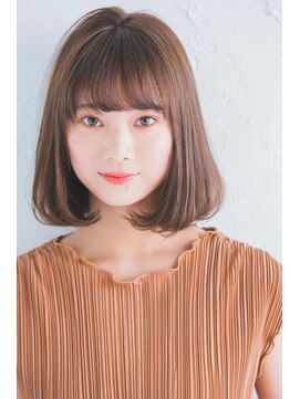 リトル ソルト 渋谷(little×salt) 大人かわいいワンカールボブ