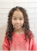 kidsウェーブヘア