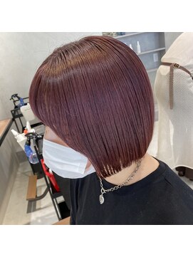 チャンネル(channel) ピンクバイオレット＊ミニボブ