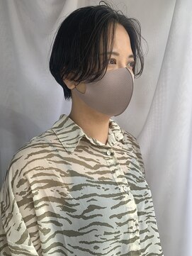 ヘーゼル 博多(HAZEL.) 大人女子ハンサムショート／RISA