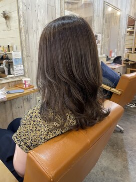 ロア ヘアーコーディネート 三条烏丸店(LoRE hair coordinate) LoRE ミディアムハイライトカラー