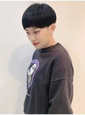 40代、大人の刈り上げマッシュ
