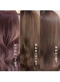 カラーチャート/ブリーチ/ハイトーン/韓国/ヘアセット/カット