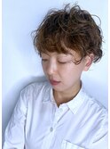 【morio池袋】〓リッジパーマ刈り上げショート〓