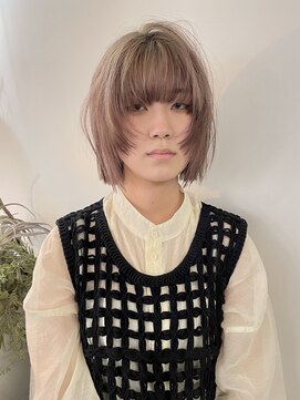 ゼストララ(ZEST Lara) 馴染みやすいルーツカラー×顔周りカット