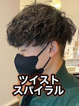 リスタバイネオリーブ 浅草(Re:sta by neolive) ハードツイスパツイストスパイラルパーマ強めメンズパーマ