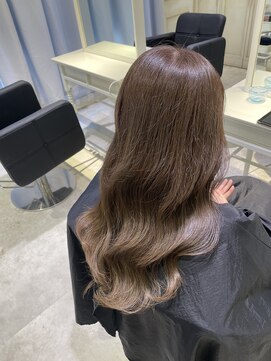 アソビ 表参道(ASOBI) 前髪/マチルダボブ/ピンクベージュ/インナーグレージュ/表参道