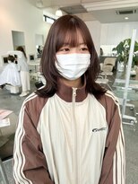 タブー(TABOO)&nbsp;【xxo_3_a】レイヤーカット＋チョコレートブラウン